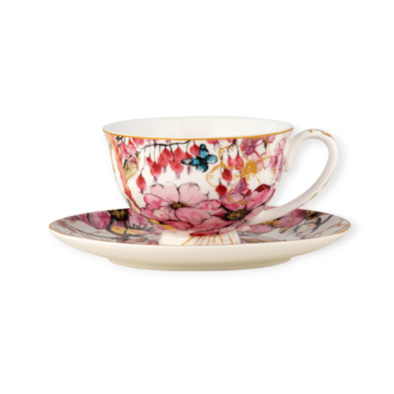 Maxwell & Williams MUG Maxwell & Williams Enchantment Footed Cup & Saucer 200ml HV0506
