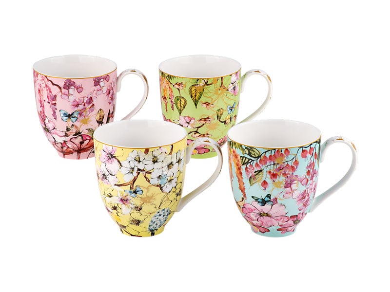 Maxwell & Williams MUG Maxwell & Williams Estelle Michaelides Enchantment Coupe Mug Set of 4 HV0509 (7764255211609)