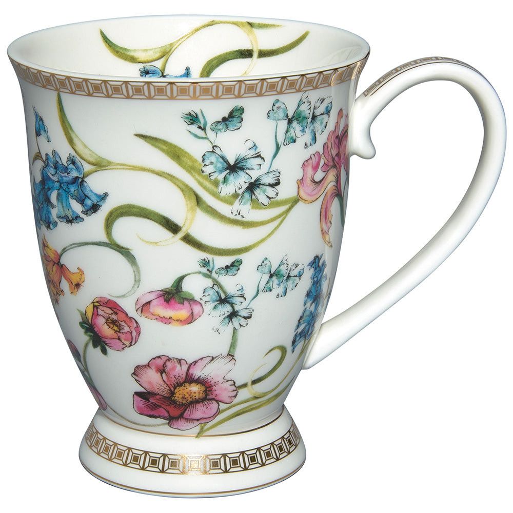 Maxwell & Williams MUG Maxwell & Williams Estelle Michaelides Mystique Footed Mug 300ml White HV0577G