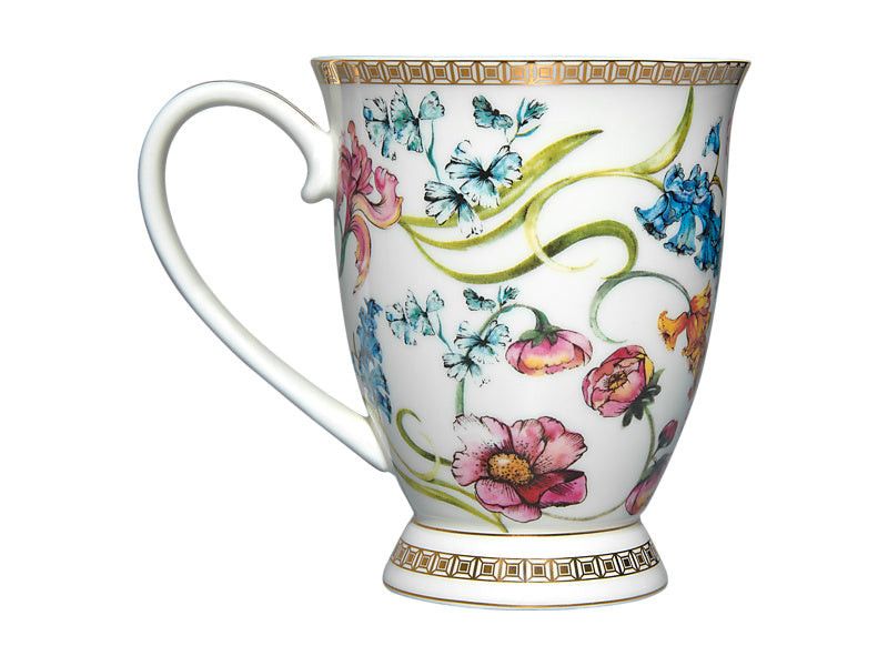 Maxwell & Williams MUG Maxwell & Williams Estelle Michaelides Mystique Footed Mug 300ml White HV0577G