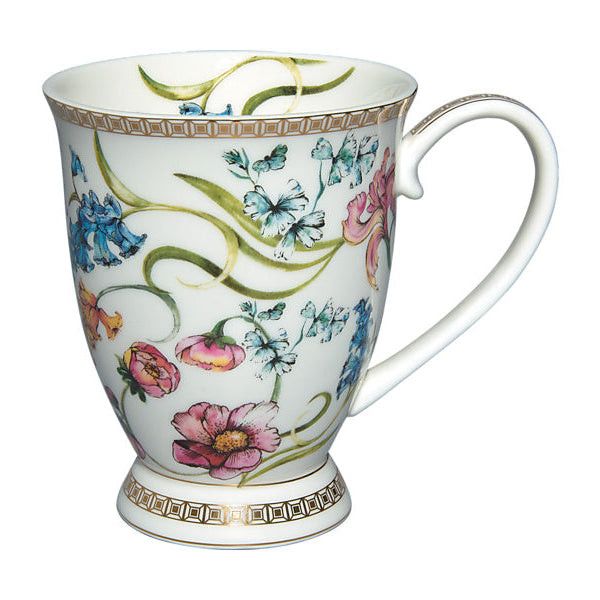 Maxwell & Williams MUG Maxwell & Williams Estelle Michaelides Mystique Footed Mug 300ml White HV0577G