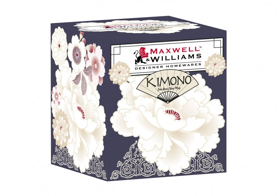 Maxwell & Williams MUG Maxwell & Williams Kimono Mug 400ML Indigo Blue (6859359649881)