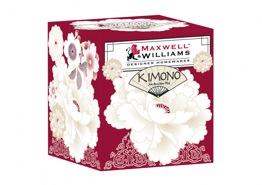 Maxwell & Williams MUG Maxwell & Williams Kimono Mug 400ML Red (6936722145369)