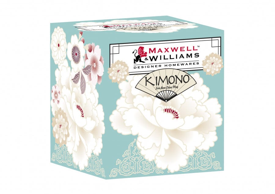 Maxwell & Williams MUG Maxwell & Williams Kimono Mug 400ML Teal (6936191500377)