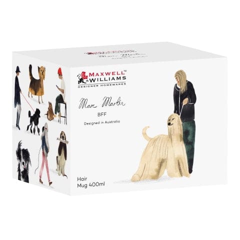 Maxwell & Williams MUG Maxwell & Williams Marc Martin BFF Mug 400ML Hair DX1071 (7033020383321)