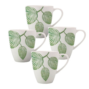 Maxwell & Williams MUG Maxwell Williams Panama Coupe Mug 350ml White Set of 4 (7810405924953)