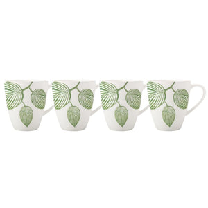 Maxwell & Williams MUG Maxwell Williams Panama Coupe Mug 350ml White Set of 4 (7810405924953)