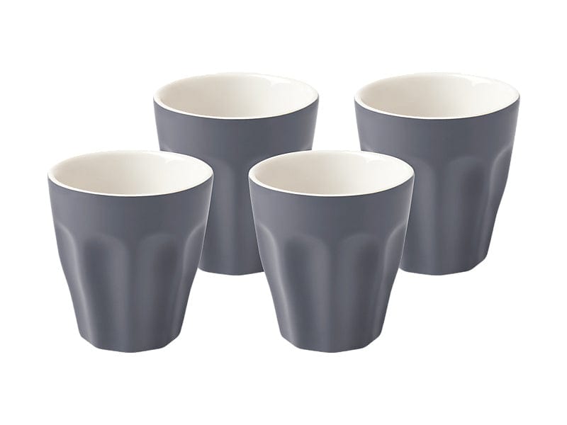 Maxwell & Williams MUG Maxwell & Williams Sala Espresso Cup Set of 4 Charcoal 100ml IB0007 (7504583327833)