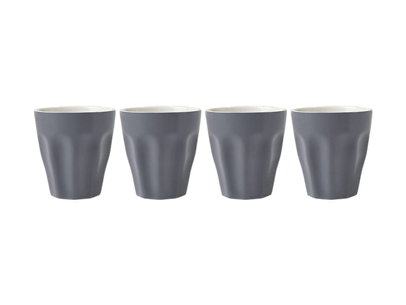 Maxwell & Williams MUG Maxwell & Williams Sala Espresso Cup Set of 4 Charcoal 100ml IB0007 (7504583327833)