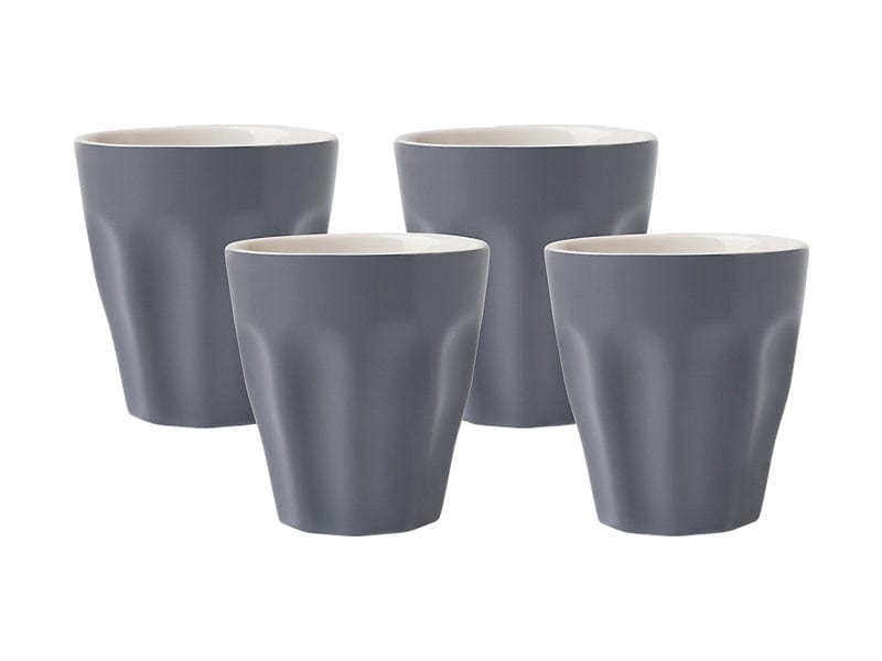 Maxwell & Williams MUG Maxwell & Williams Sala Espresso Cup Set of 4 Charcoal 100ml IB0007