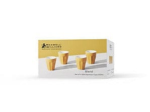 Maxwell & Williams MUG Maxwell & Williams Sala Espresso Cup Set of 4 Mustard 100ml IB0010 (7504587718745)