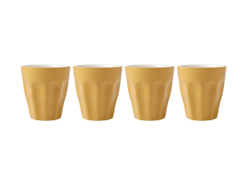 Maxwell & Williams MUG Maxwell & Williams Sala Espresso Cup Set of 4 Mustard 100ml IB0010