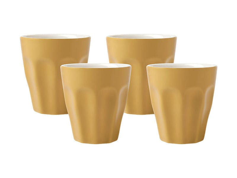 Maxwell & Williams MUG Maxwell & Williams Sala Espresso Cup Set of 4 Mustard 100ml IB0010