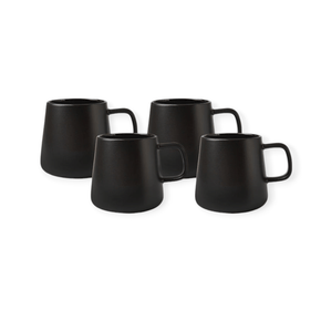 Maxwell & Williams MUG Maxwell & Williams Sala Mug Set of 4 Black 375ml DI0427 (7504580083801)
