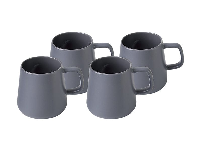 Maxwell & Williams MUG Maxwell & Williams Sala Mug Set of 4 Charcoal 375ml DI0422 (7504563961945)