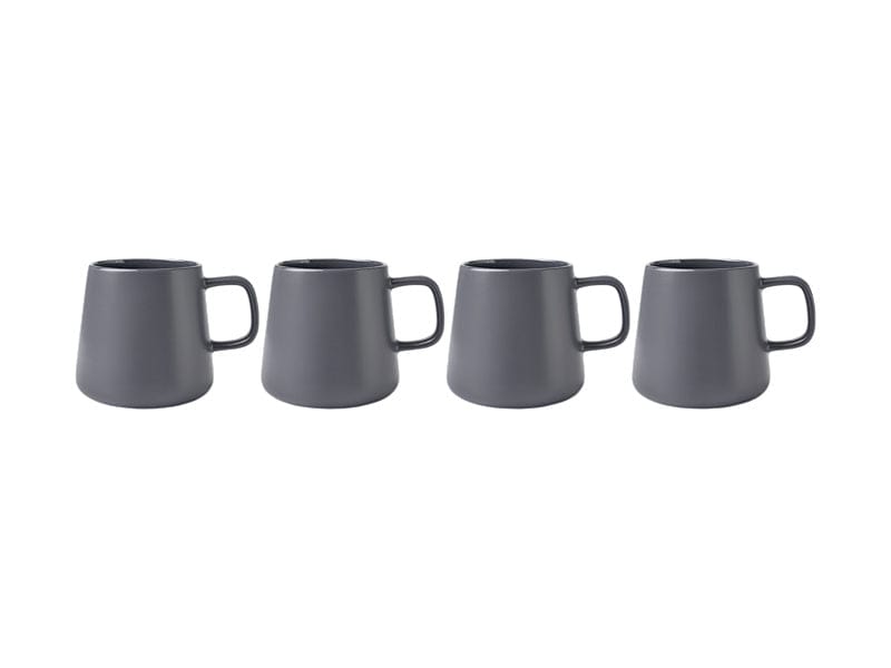 Maxwell & Williams MUG Maxwell & Williams Sala Mug Set of 4 Charcoal 375ml DI0422 (7504563961945)