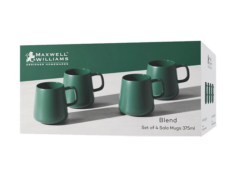 Maxwell & Williams MUG Maxwell & Williams Sala Mug Set of 4 Forest 375ml DI0424 (7504575955033)