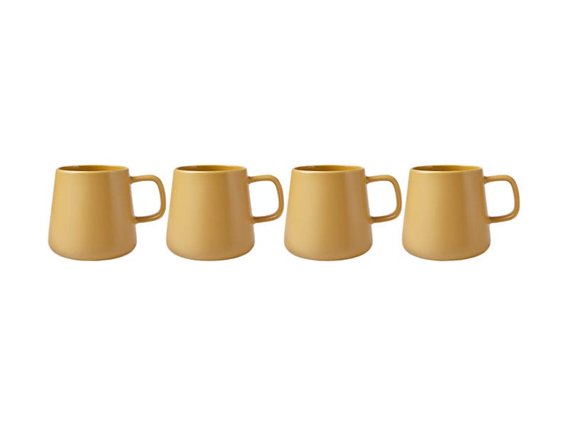 Maxwell & Williams MUG Maxwell & Williams Sala Mug Set of 4 Mustard 375ml DI0425 (7504577593433)