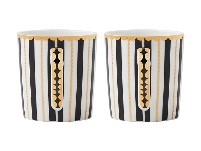 Maxwell & Williams MUG Maxwell & Williams Teas & C’s Regency Demi Cup & Saucer Set of 2 Black 100ml HV0486 (7764328939609)