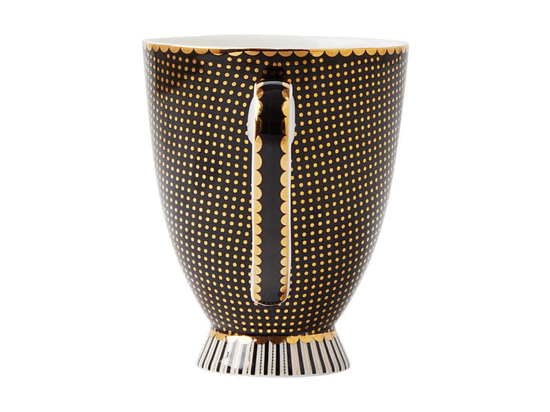 Maxwell & Williams MUG Maxwell & Williams Teas & C’s Regency Footed Mug Black 300ml HV0484