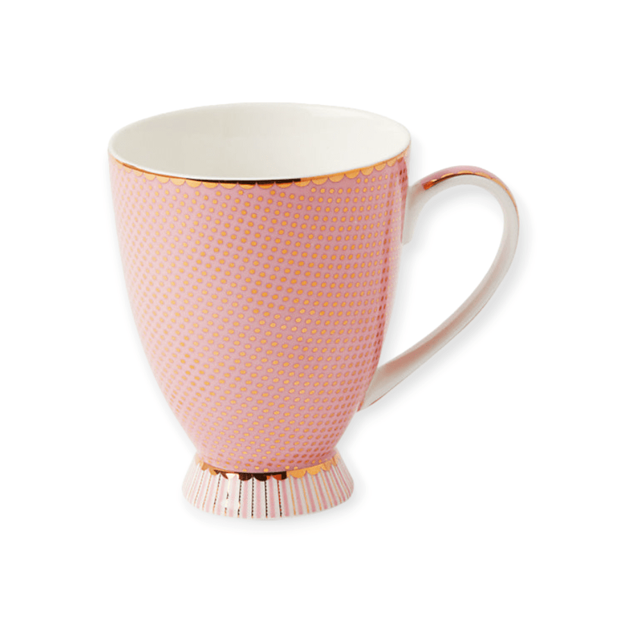 Maxwell & Williams MUG Maxwell & Williams Teas & C’s Regency Footed Mug Pink 300ml HV0496 (7764506214489)