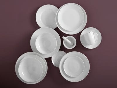 Maxwell & Williams MUG Maxwell & Williams White Basics Diamonds Coupe Mug 370ML  JX260535 (6754072461401)