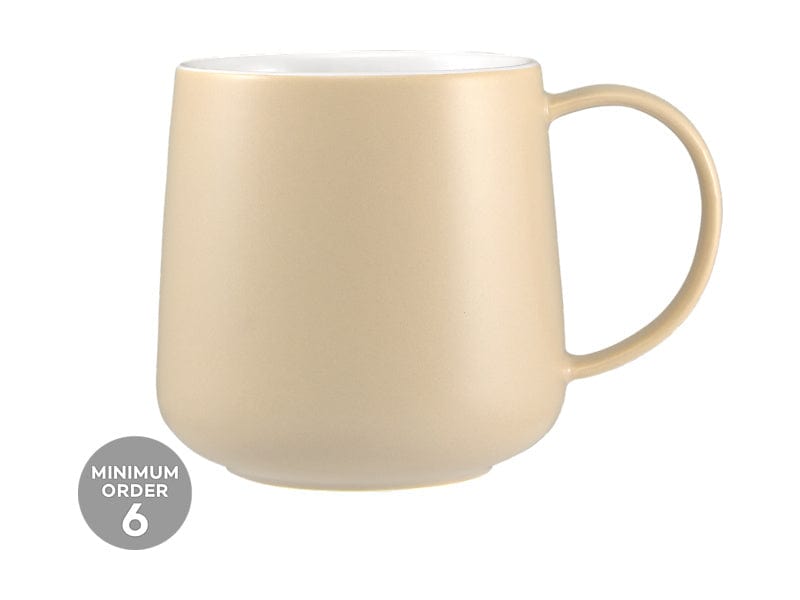 Maxwell & Williams MUGS Maxwell & Williams Cafe Life Mug 420ML Sand DI0509