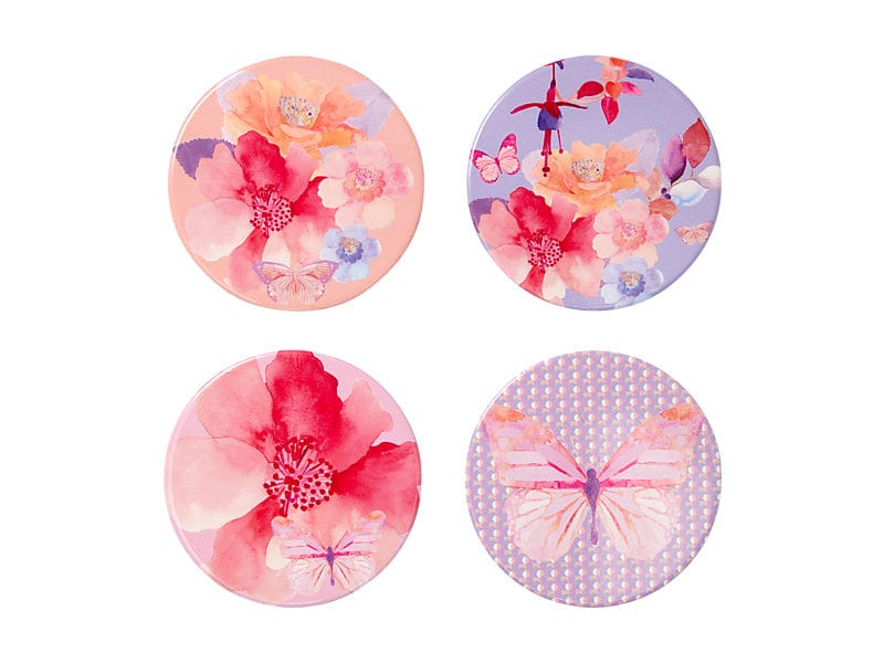 Maxwell & Williams MUGS Maxwell & Williams Camilla Ceramic Coaster Set of 4 DU0473 (7638596976729)