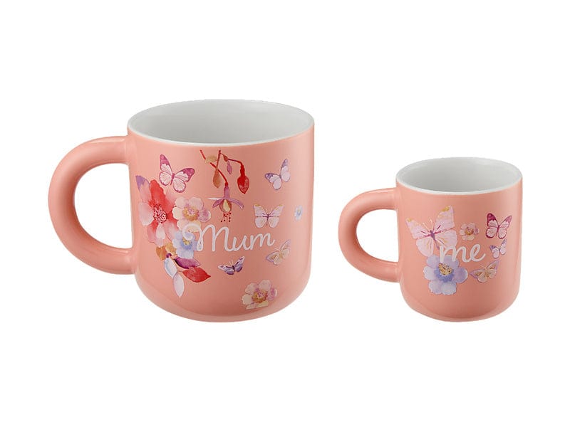 Maxwell & Williams MUGS Maxwell & Williams Camilla Mug Set of 2 Apricot 380ml & 120ml DI0526 (7638587277401)