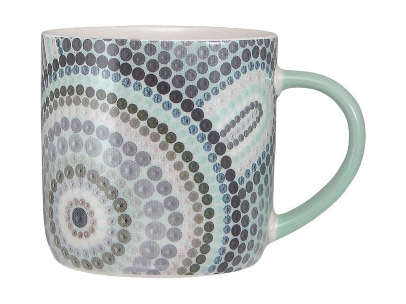 Maxwell & Williams MUGS Maxwell & Williams Lou Martin Uplift Mug 480ML Blue DX1435