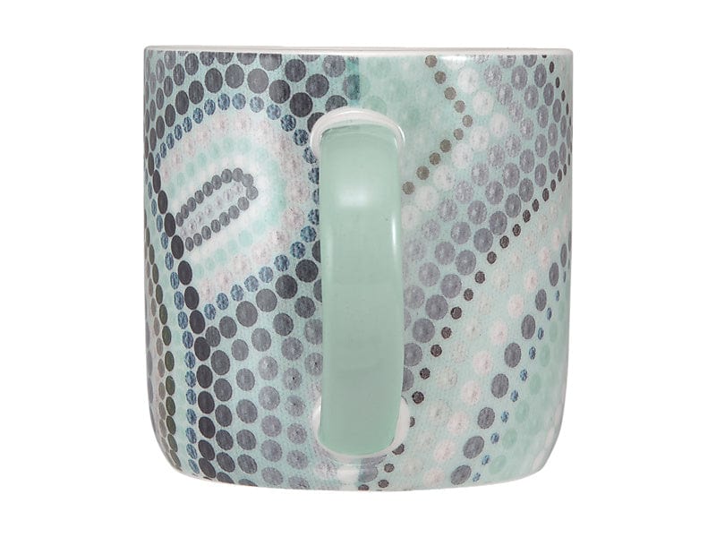 Maxwell & Williams MUGS Maxwell & Williams Lou Martin Uplift Mug 480ML Blue DX1435