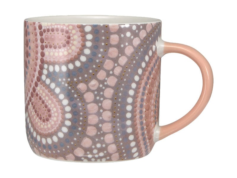 Maxwell & Williams MUGS Maxwell & Williams Lou Martin Uplift Mug 480ML Coral DX1439