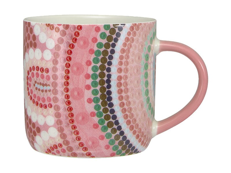 Maxwell & Williams MUGS Maxwell & Williams Lou Martin Uplift Mug 480ML Pink DX1437