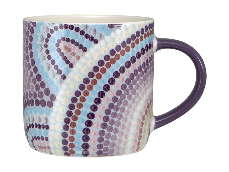 Maxwell & Williams MUGS Maxwell & Williams Lou Martin Uplift Mug 480ML Purple DX1436