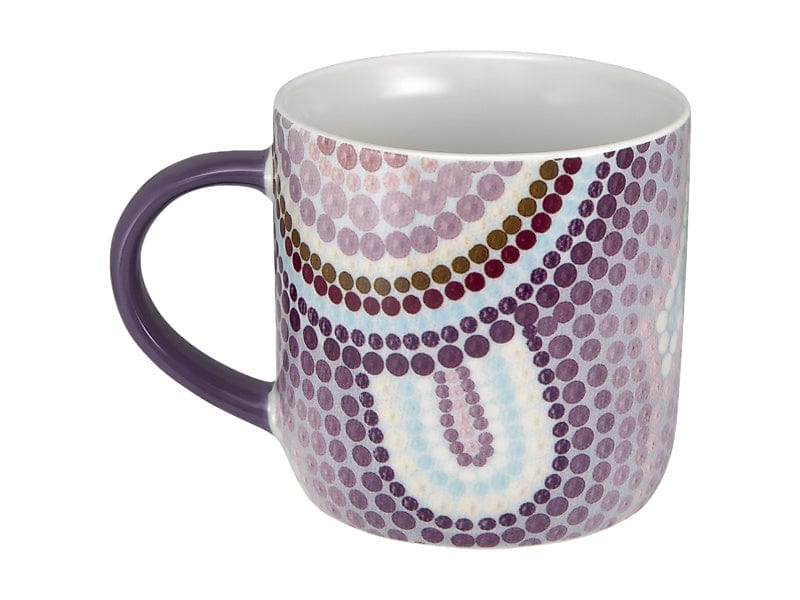 Maxwell & Williams MUGS Maxwell & Williams Lou Martin Uplift Mug 480ML Purple DX1436