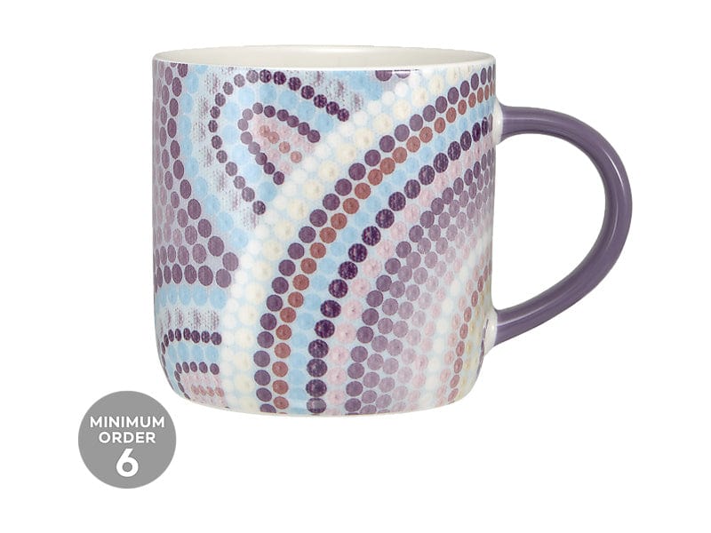 Maxwell & Williams MUGS Maxwell & Williams Lou Martin Uplift Mug 480ML Purple DX1436