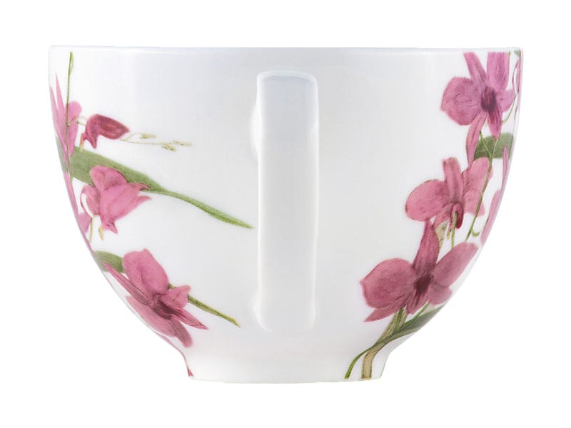 Maxwell & Williams MUGS Maxwell & Williams Royal Botanic Gardens Cup & Saucer Pink 240ml HV0458