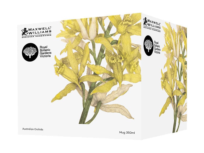 Maxwell & Williams MUGS Maxwell & Williams Royal Botanic Gardens Mug Yellow 350ml HV0450 (7504653615193)