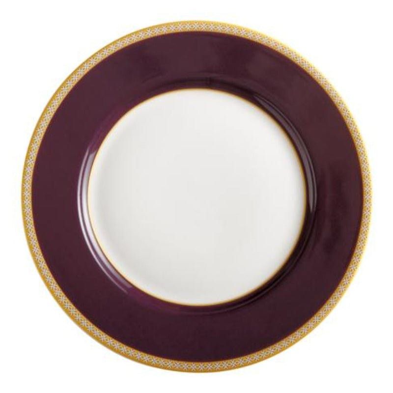 Maxwell & Williams PLATE Aubergine Maxwell & Williams Teas & C's Kasbah 19.5cm Rim Plate