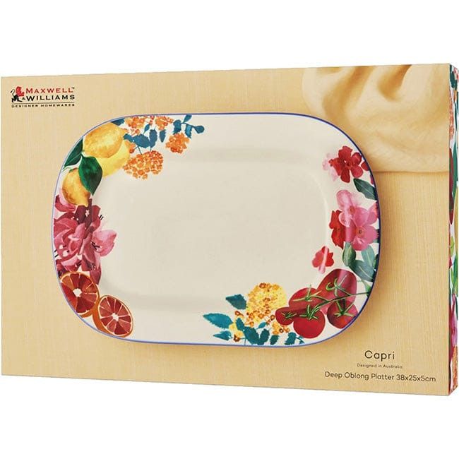 Maxwell & Williams Platter Maxwell & Williams Capri Oblong Platter 38cm DR0528
