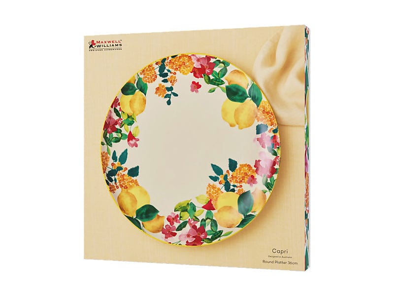 Maxwell & Williams Platter Maxwell & Williams Capri Round Platter 36cm DR0527 (7768335908953)
