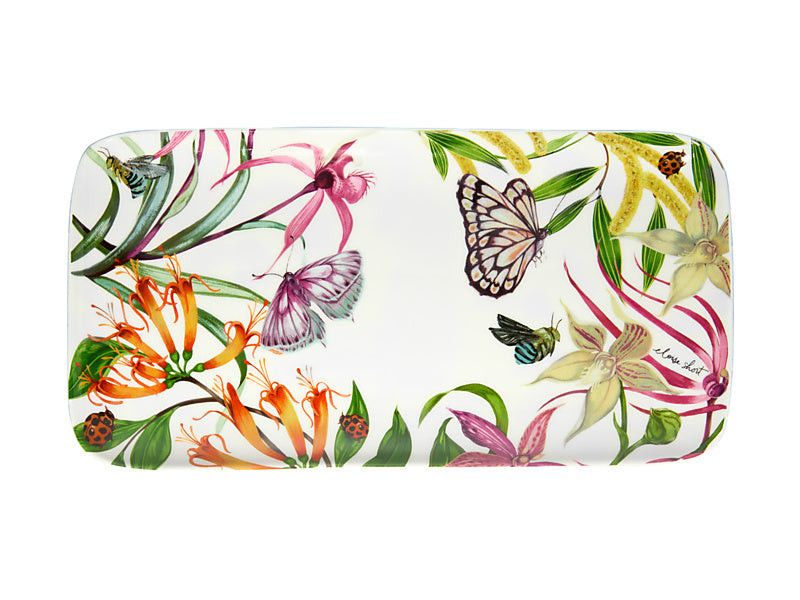 Maxwell & Williams Platter Maxwell & Williams Eloise Short Lyric Platter Rectangular Butterflies YD0224