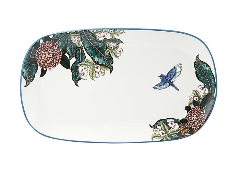 Maxwell & Williams Platter Maxwell & Williams The Blck Pen Oblong Platter 40X24cm DR0550
