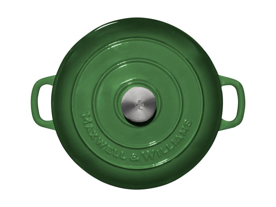 Maxwell & Williams POTS Maxwell & Williams Cast Iron Braiser 3.3L  English Racing Green SE0029