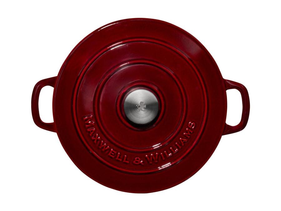 Maxwell & Williams POTS Maxwell & Williams Cast Iron Braiser 3.3L Merlot SE0035
