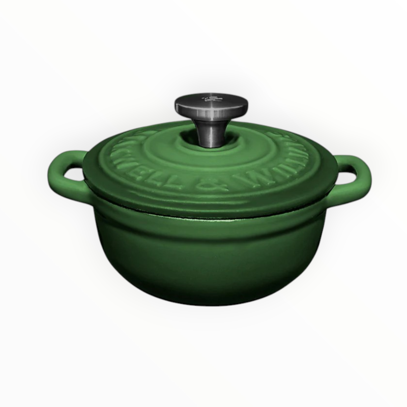 Maxwell & Williams POTS Maxwell & Williams Cast Iron Cocotte 260ml English Racing Green SE0026