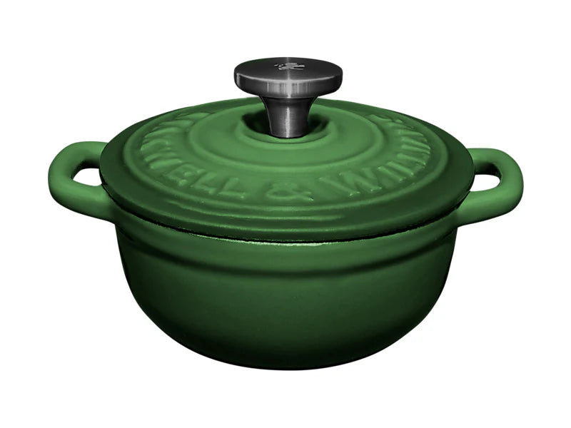 Maxwell & Williams POTS Maxwell & Williams Cast Iron Cocotte 260ml English Racing Green SE0026