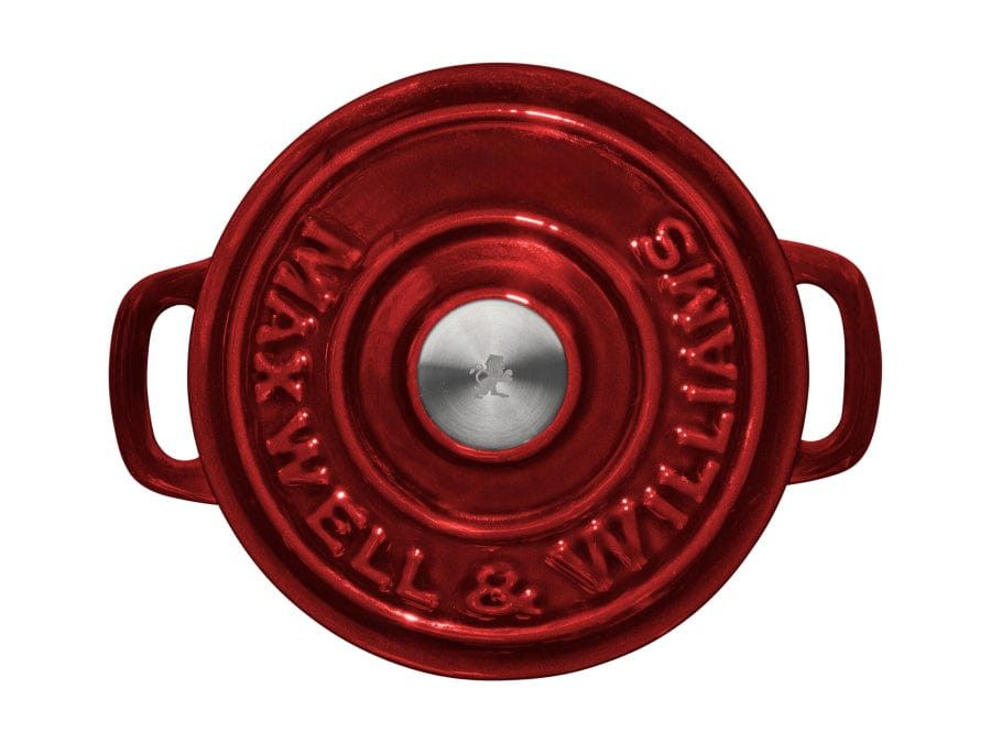 Maxwell & Williams POTS Maxwell & Williams Cast Iron Cocotte 260ml Merlot SE0032