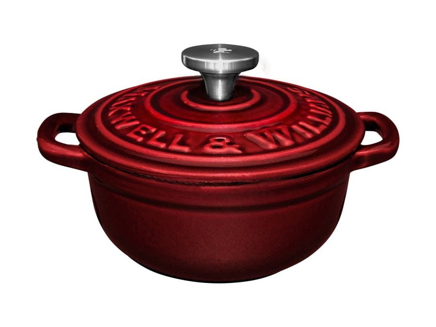 Maxwell & Williams POTS Maxwell & Williams Cast Iron Cocotte 260ml Merlot SE0032