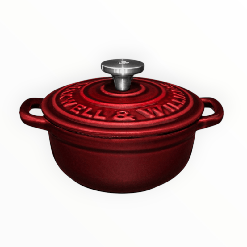 Maxwell & Williams POTS Maxwell & Williams Cast Iron Cocotte 260ml Merlot SE0032